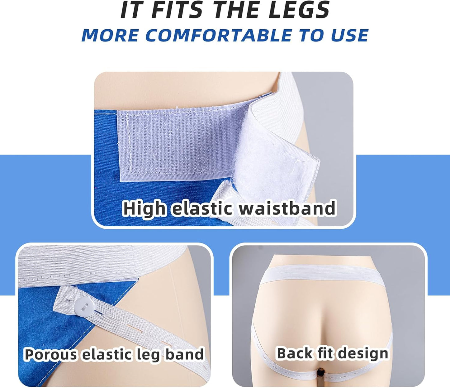 Wearable Incontinence Urine Collector Bag - Portable Male Female