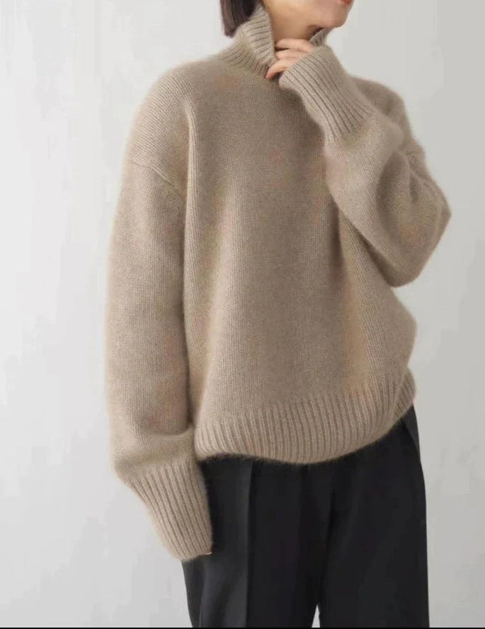 Cashmere Turtleneck Sweater for Women – Soft, Warm & Timeless