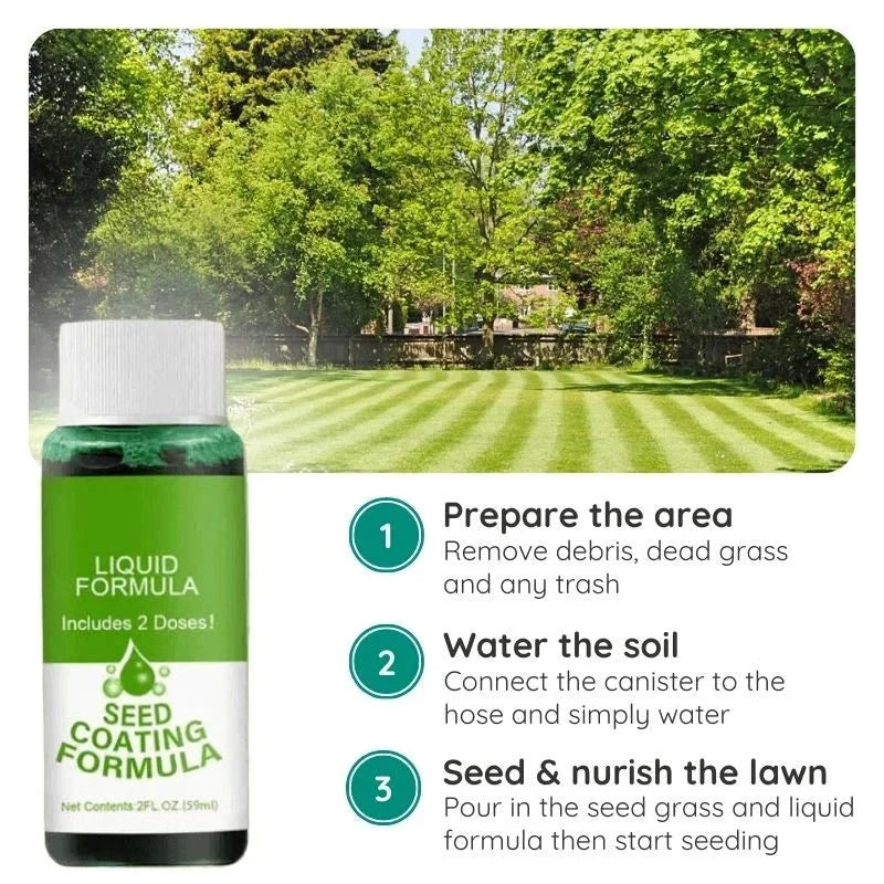 Lawn Seed Spray Kit for Grass Coverage