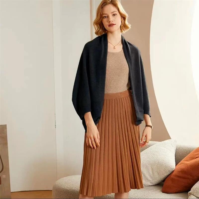 Women's Soft Knit Shawl Wrap – Elegant Layering
