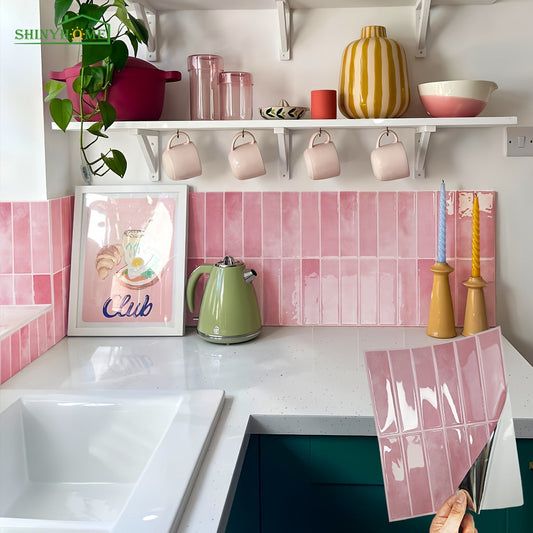 3D Peel and Stick Wall Tiles – Self-Adhesive Kitchen & Bathroom Panels
