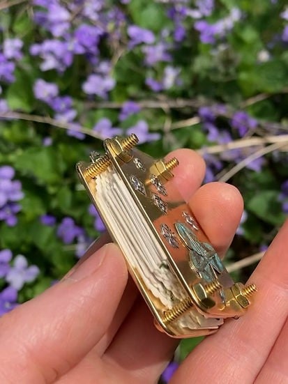 Mini Flower Press - Pocket Botanical Herbarium Keepsake Maker