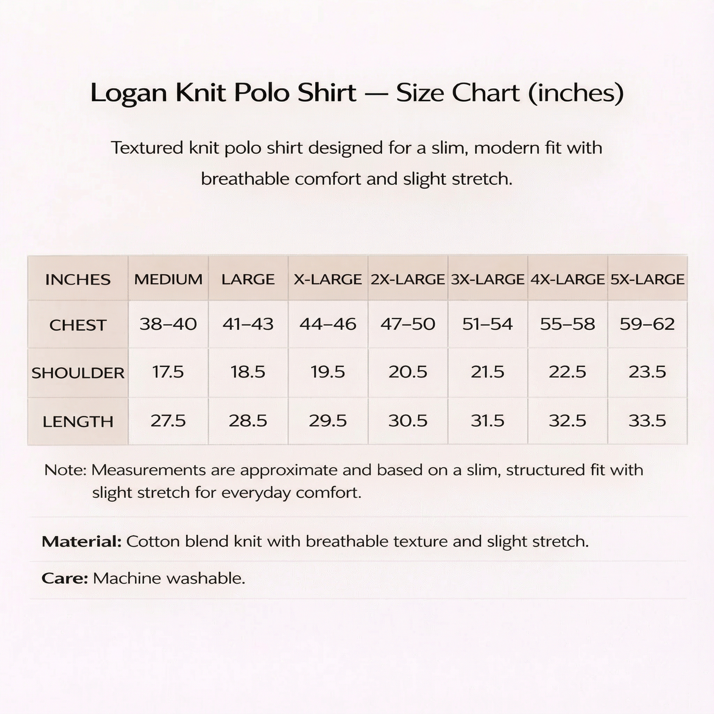 Logan Knit Polo Shirt