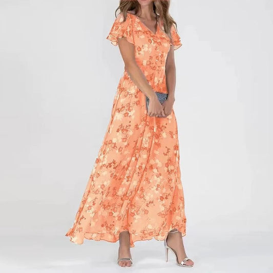 Luna – Women’s Summer Dress with Colorful Print