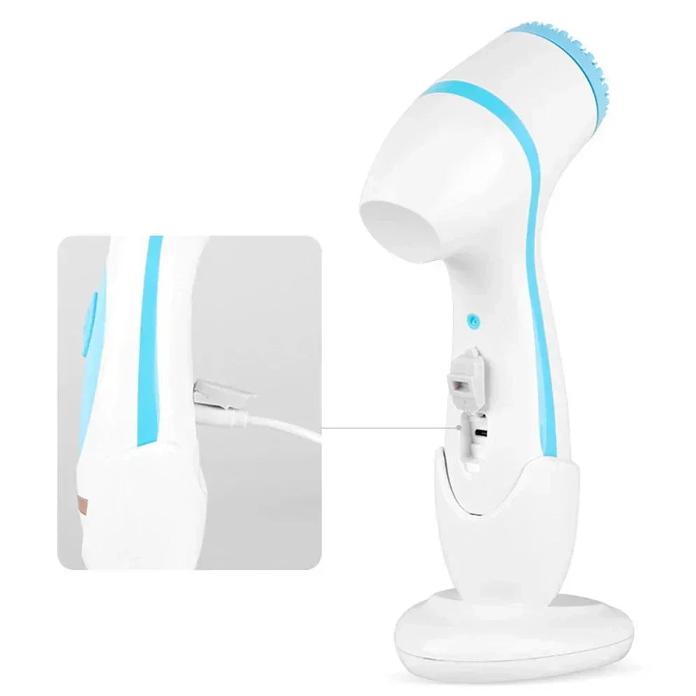 3-in-1 Sonic Facial Cleansing Brush – Waterproof Face Cleanser & Massager