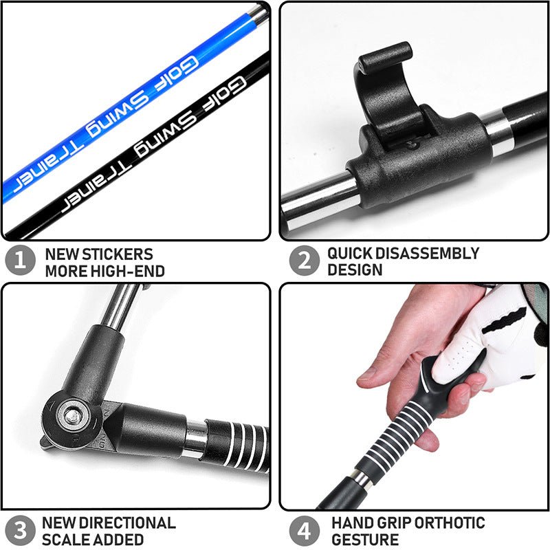 Adjustable Golf Swing Training Stick