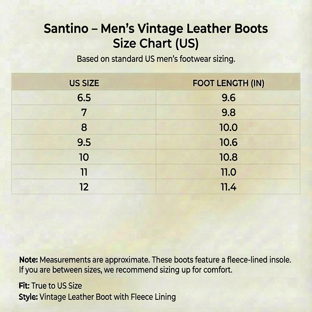 Santino | Vintage Leather Boots
