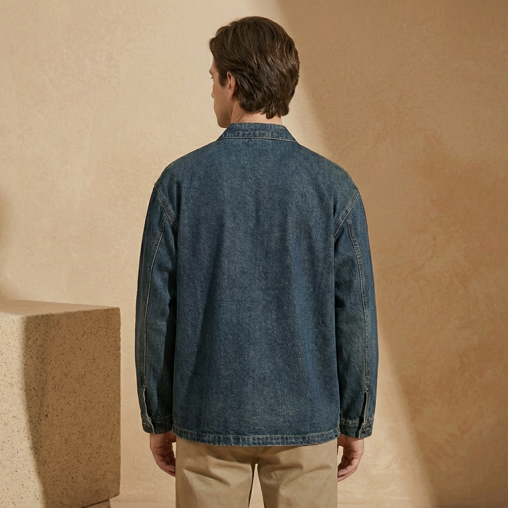 Matteo - Vintage Wash Denim Kimono