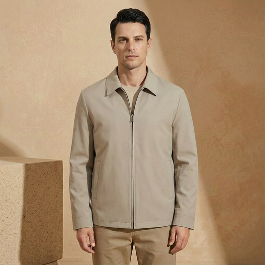 Milan - Zip-Front Tailored Wind Jacket