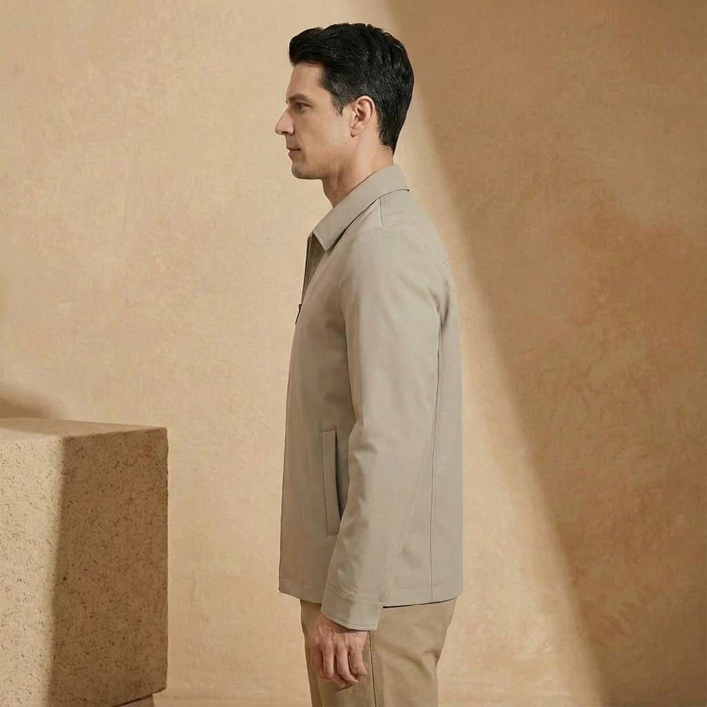 Milan - Zip-Front Tailored Wind Jacket