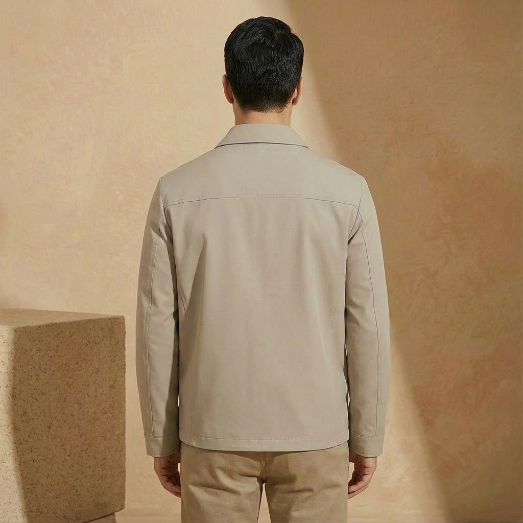Milan - Zip-Front Tailored Wind Jacket