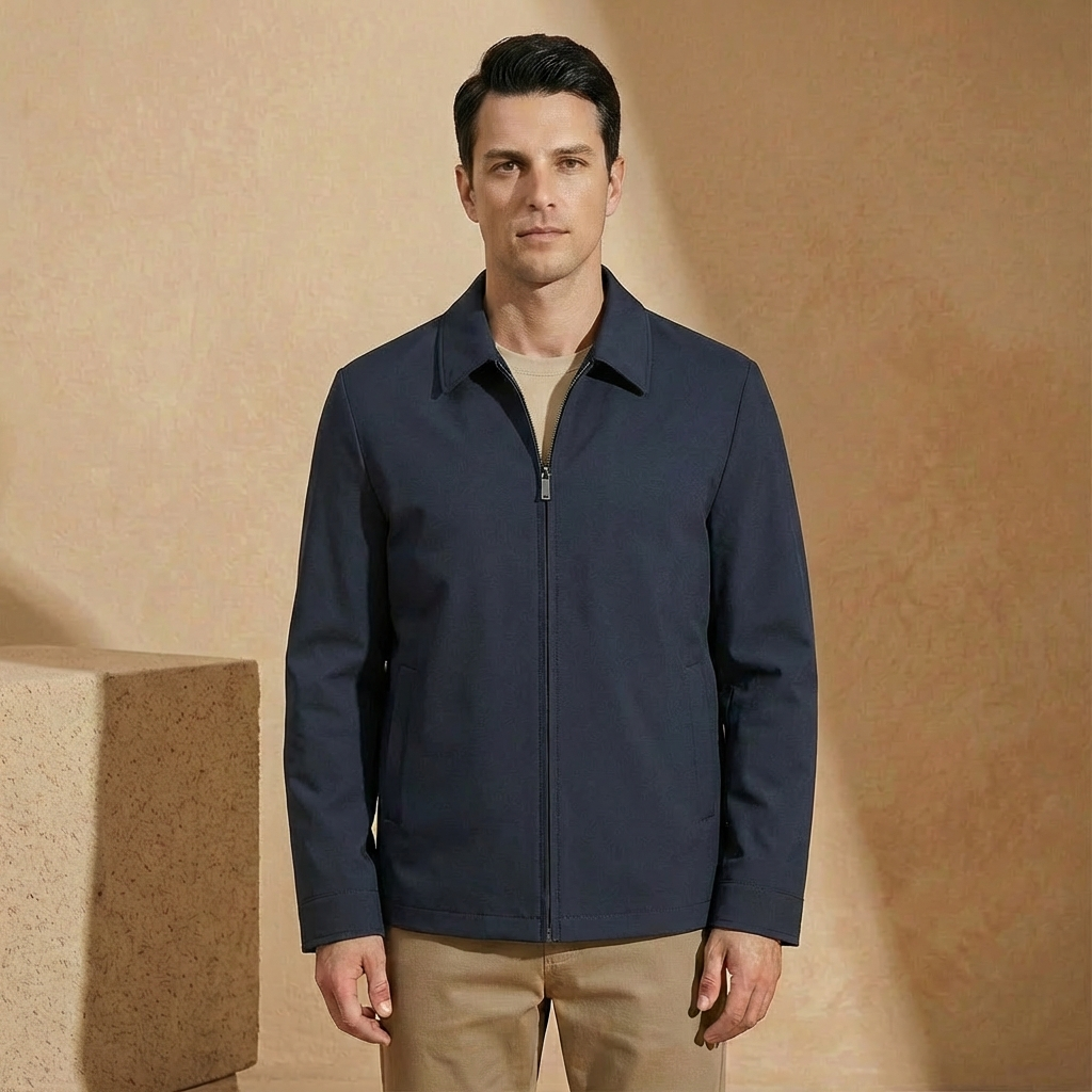 Milan - Zip-Front Tailored Wind Jacket