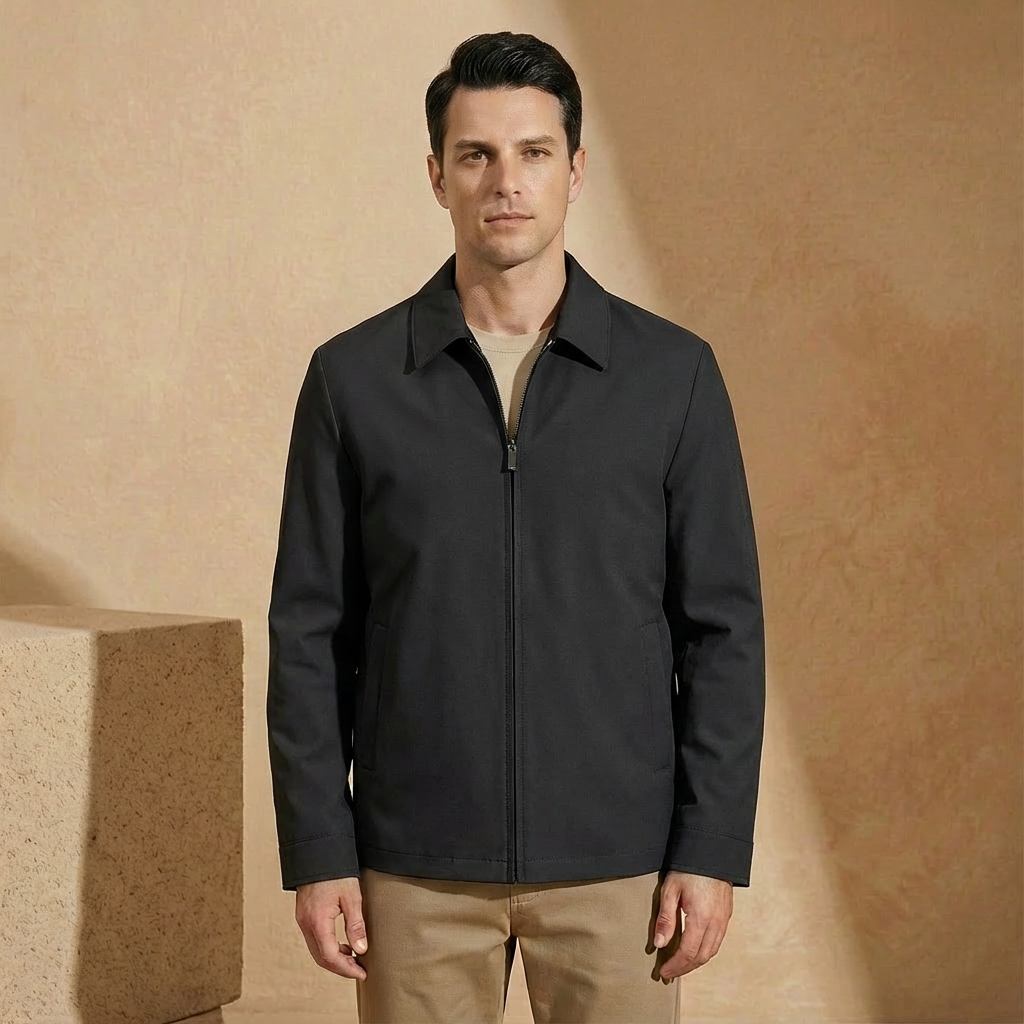 Milan - Zip-Front Tailored Wind Jacket