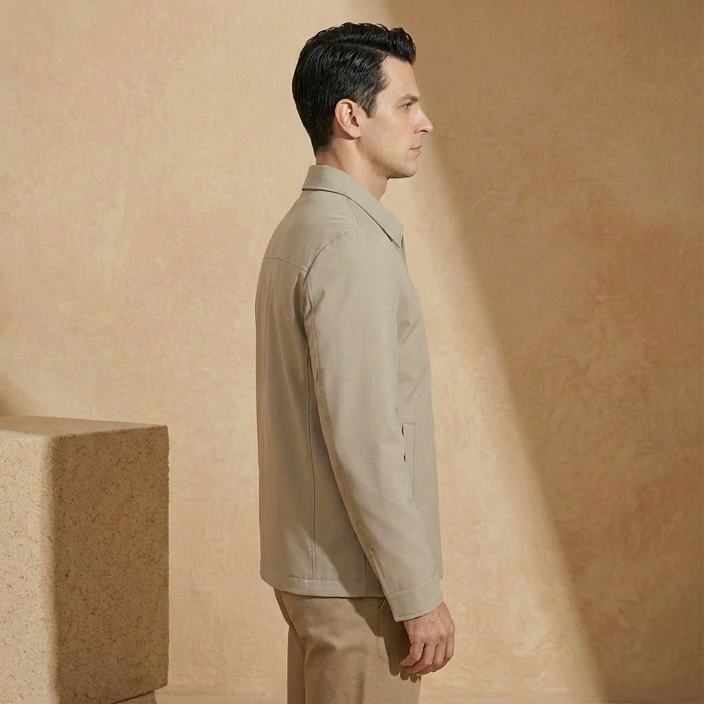 Milan - Zip-Front Tailored Wind Jacket