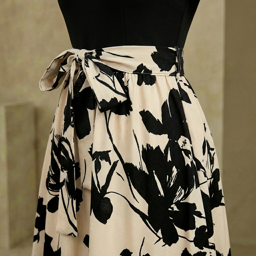 Aurora - Women's Floral Maxi Dress - Short Sleeve Fitted Bodice Flowing Skirt