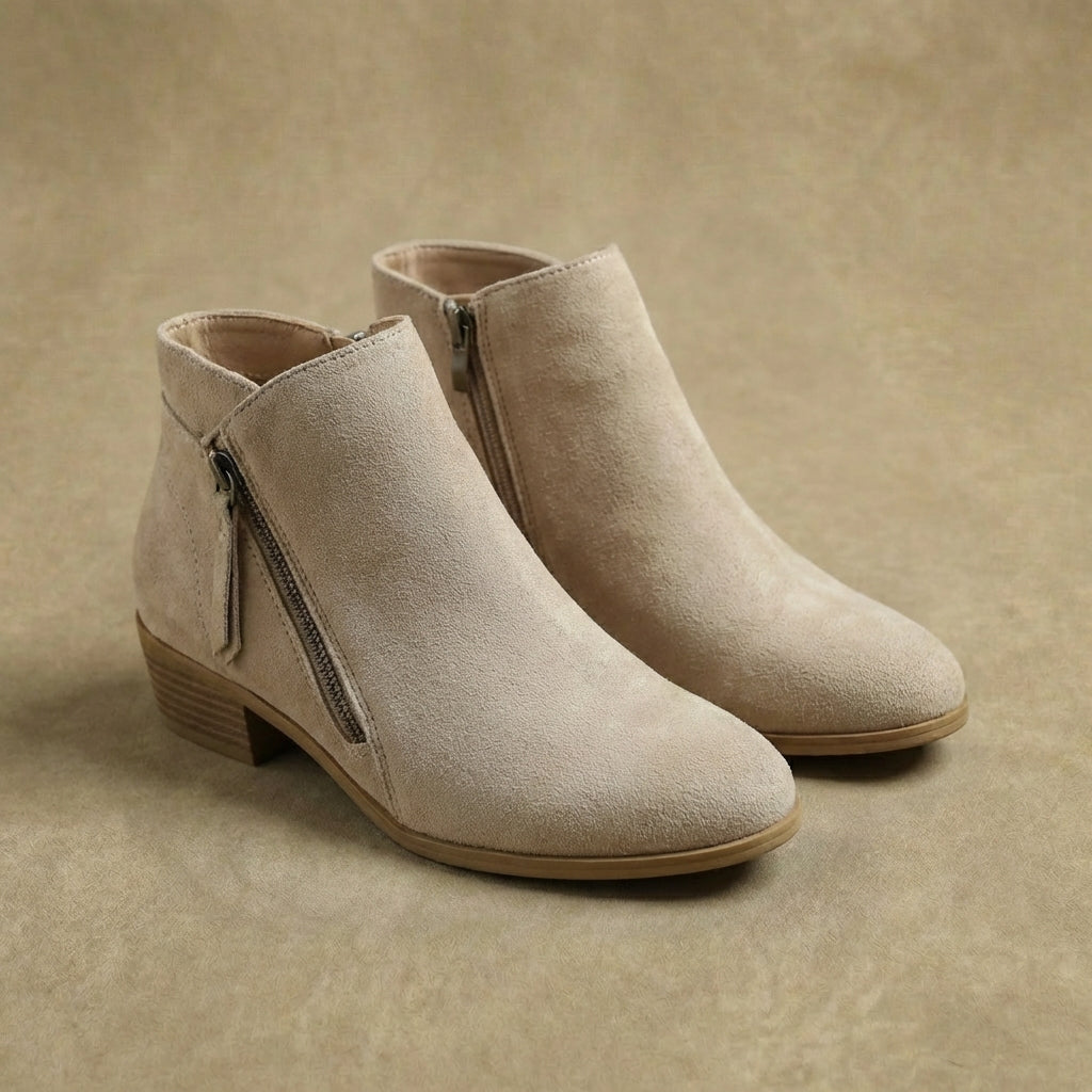 Aubrey - Women's Ergonomic Ankle Boots - Wide Fit Comfort Support Boots