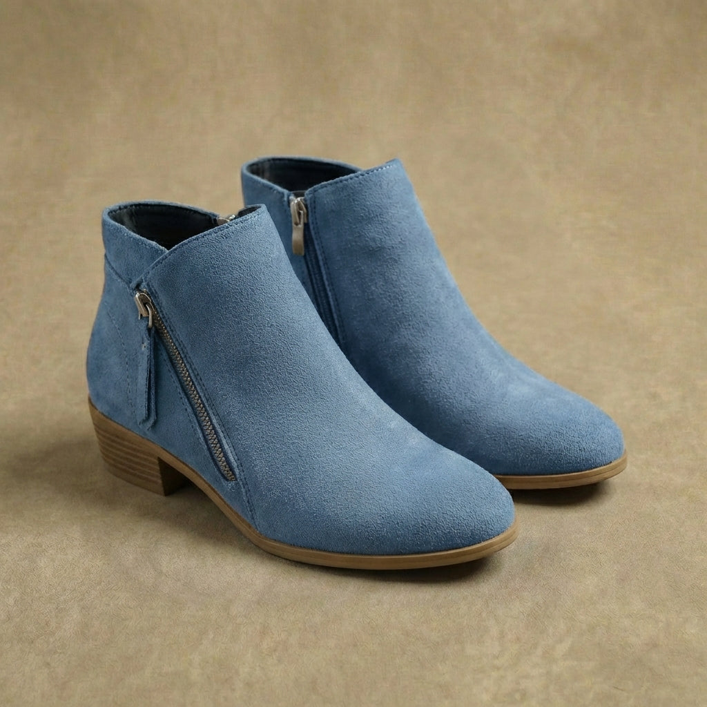 Aubrey - Women's Ergonomic Ankle Boots - Wide Fit Comfort Support Boots