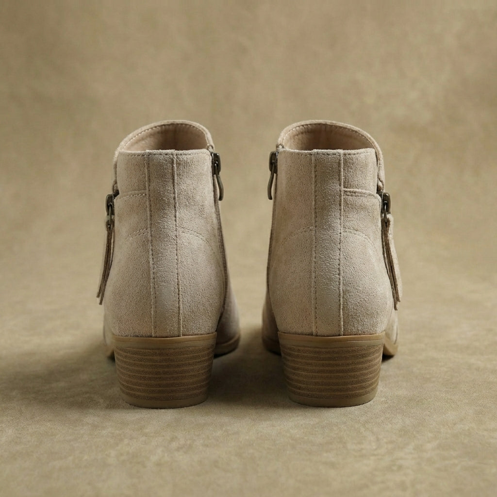 Aubrey - Women's Ergonomic Ankle Boots - Wide Fit Comfort Support Boots