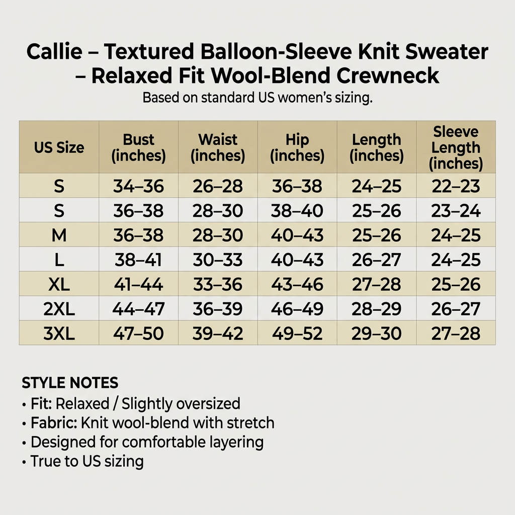 Callie - Textured Balloon-Sleeve Knit Sweater - Relaxed Fit Wool-Blend Crewneck