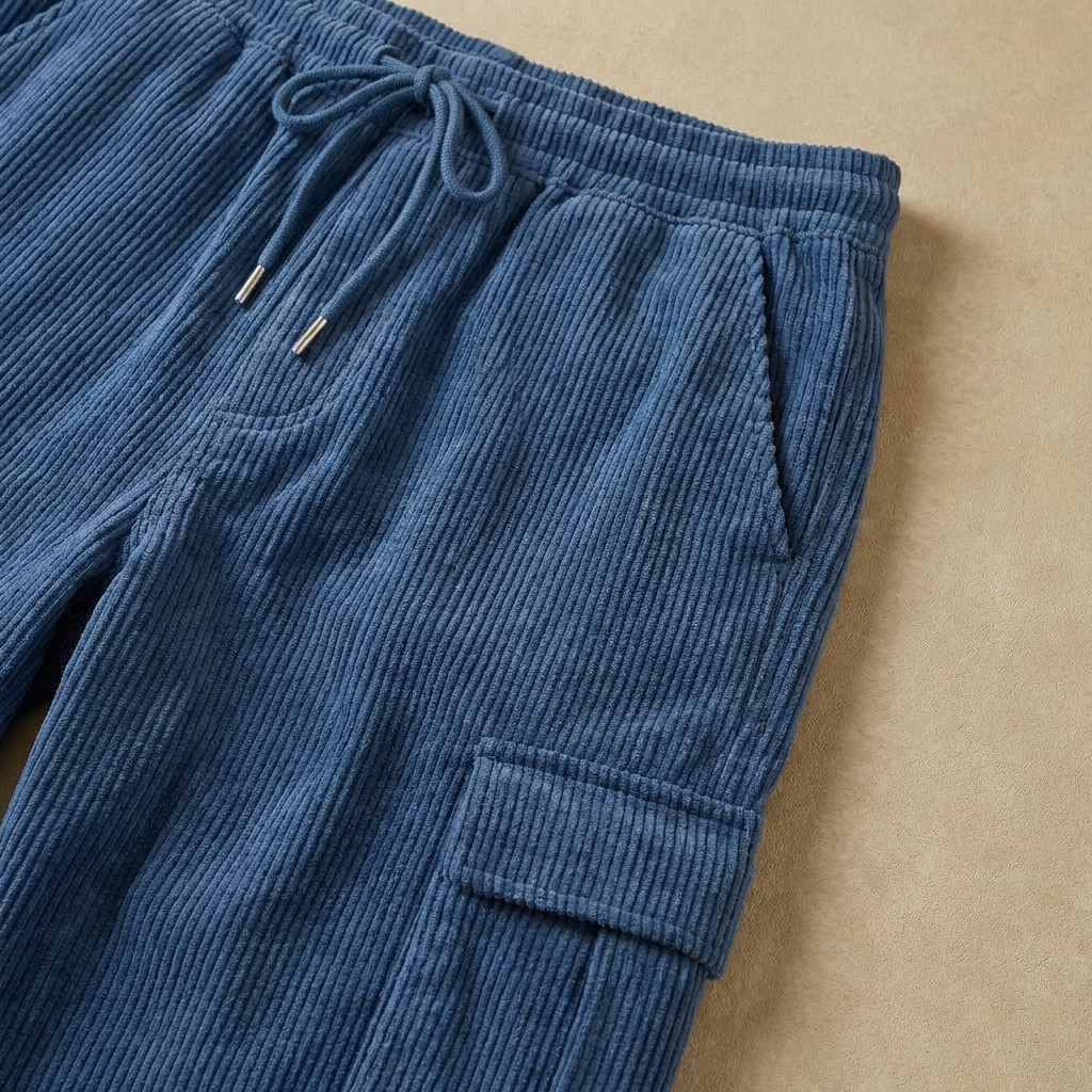 Hudson - Men's Relaxed Fit Cargo Sweatpants - Comfortable Utility Joggers with Pockets
