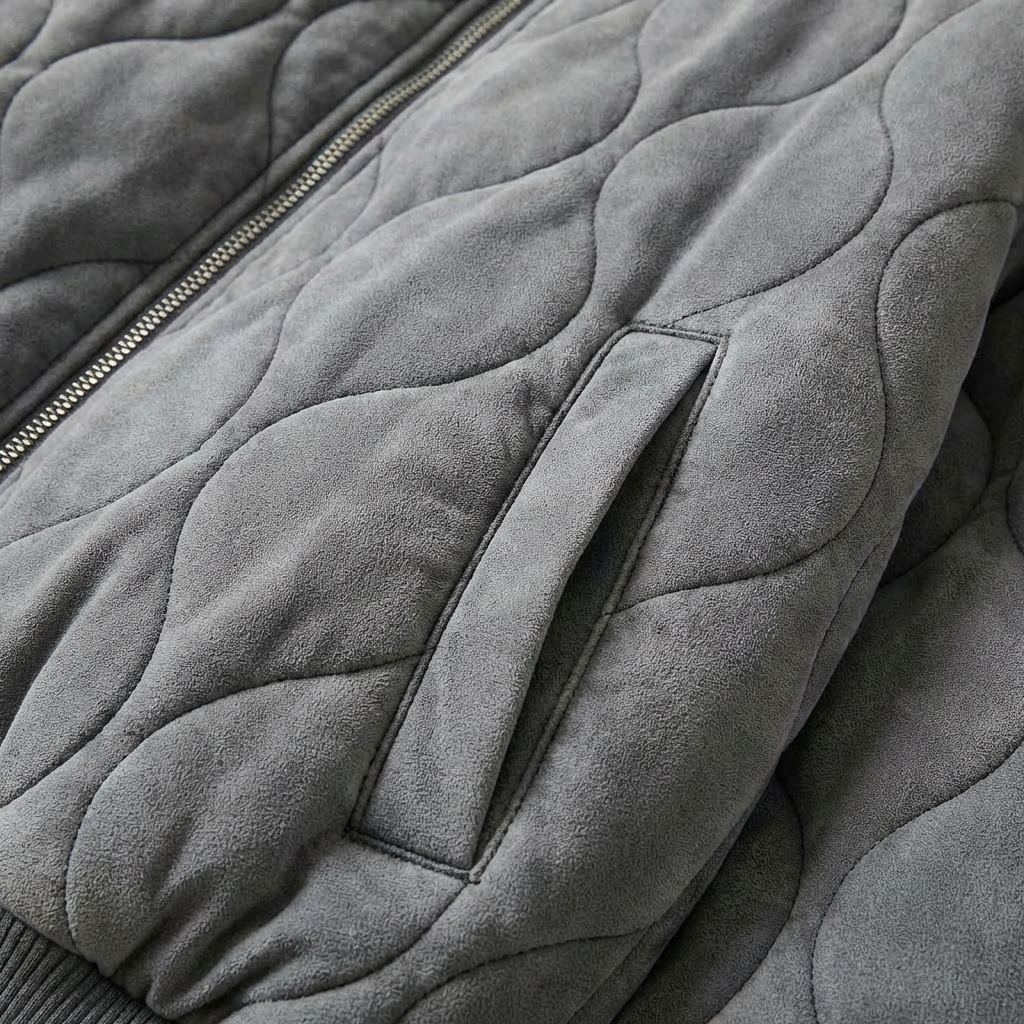 Maddie - Oversized Quilted Bomber Jacket - Lightweight Padded Streetwear Coat