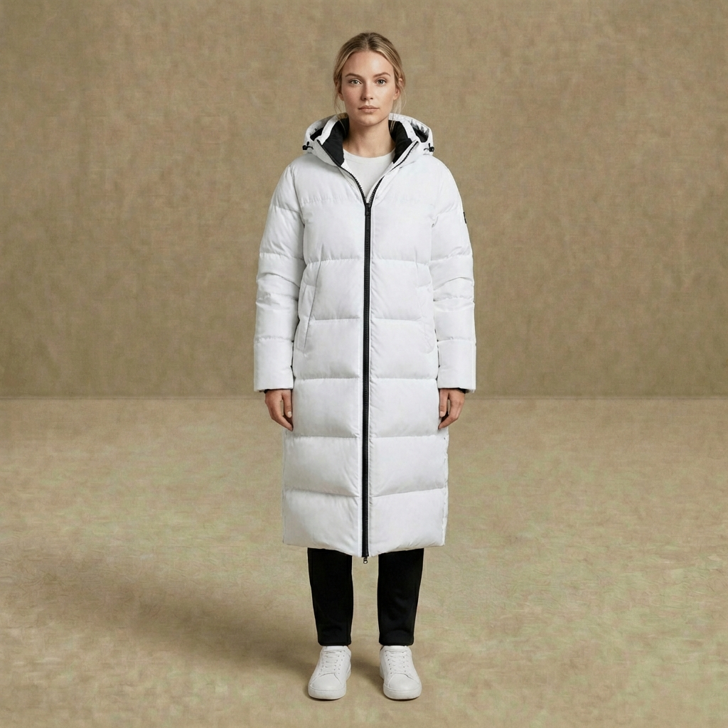 Maya - Women's Hooded Puffer Parka - Waterproof Longline Insulated Winter Coat