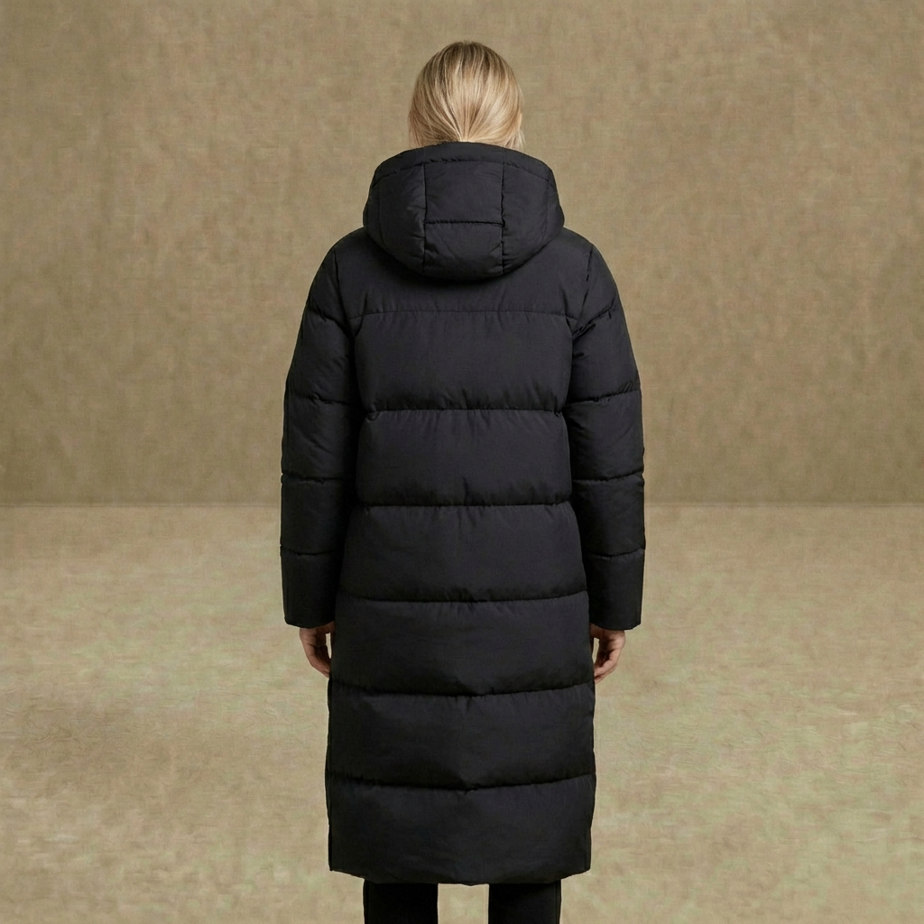 Maya - Women's Hooded Puffer Parka - Waterproof Longline Insulated Winter Coat