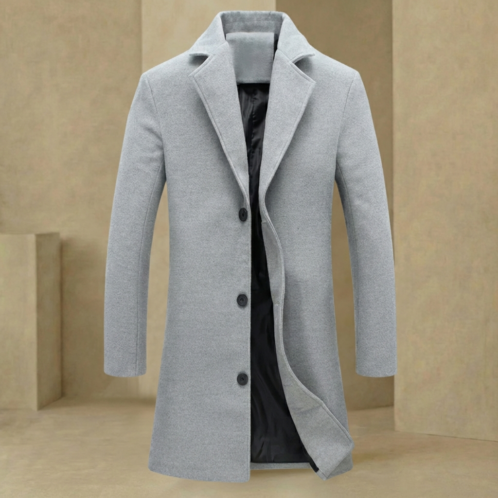 Giovanni - Men’s Wool Winter Overcoat