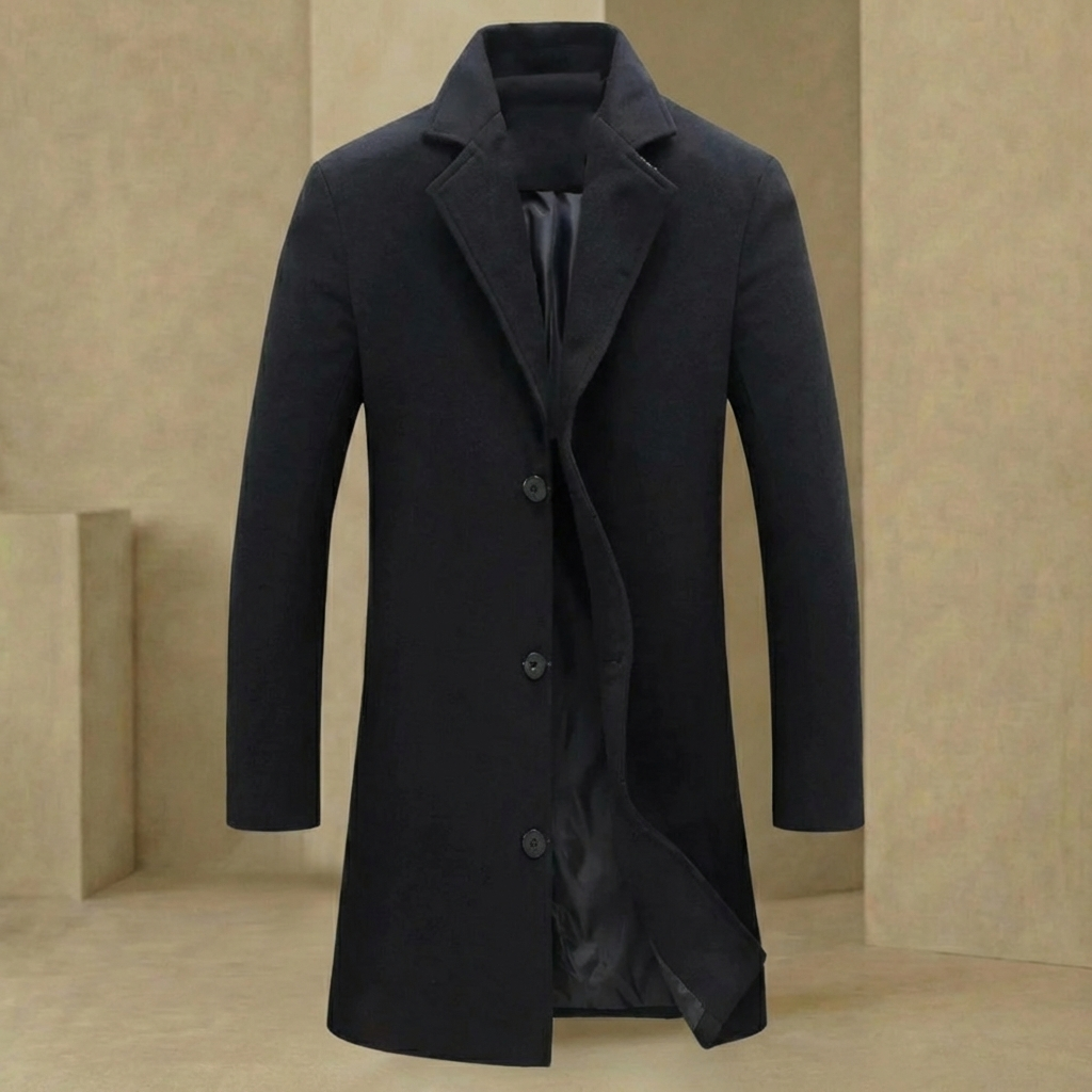 Giovanni - Men’s Wool Winter Overcoat