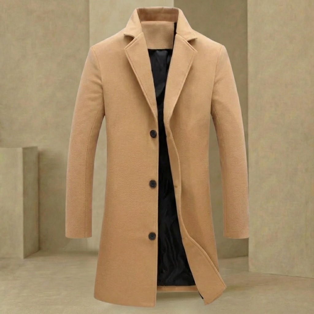 Giovanni - Men’s Wool Winter Overcoat