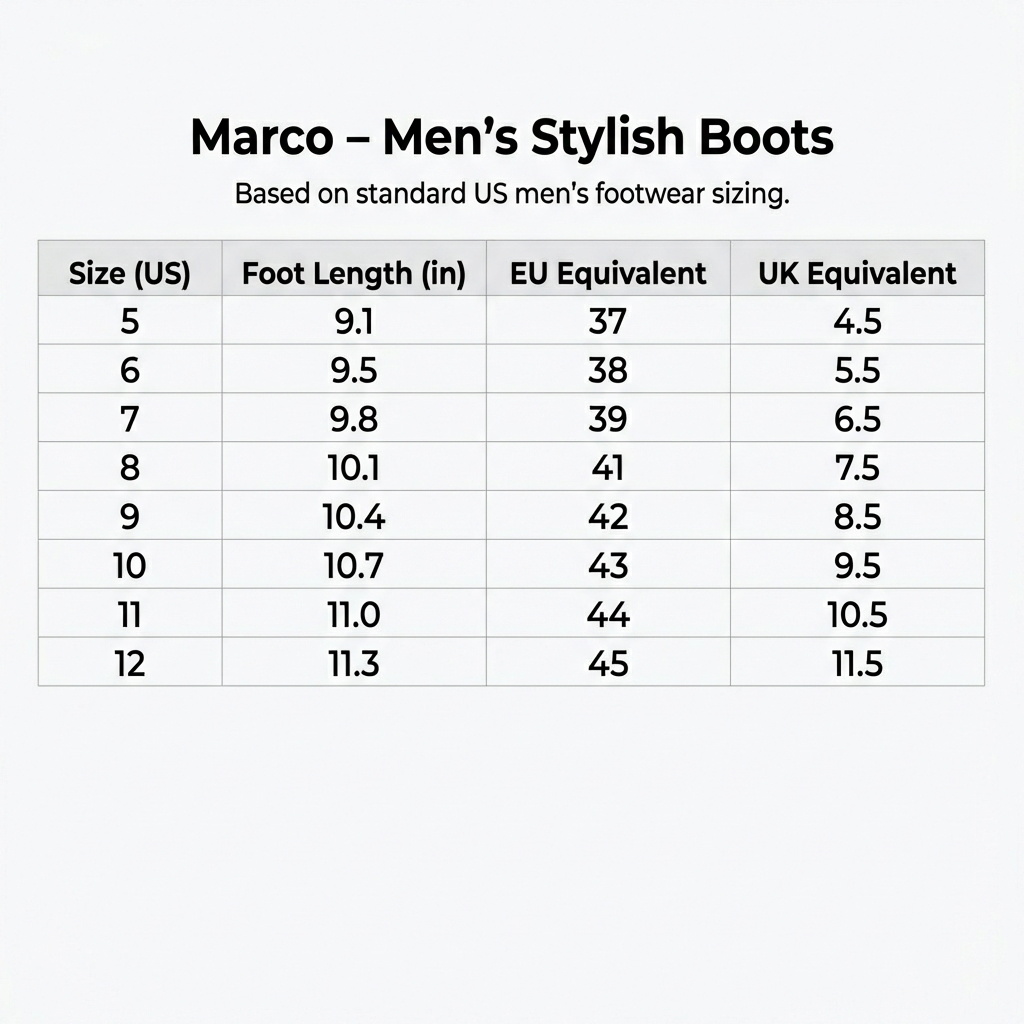 Marco - Men’s Stylish Boots