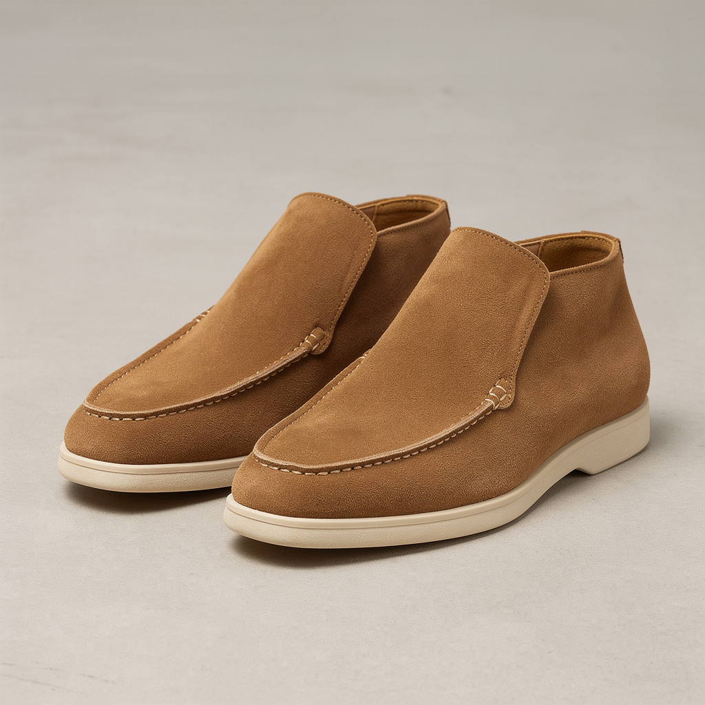 Hudson - Classic Leather Penny Loafers