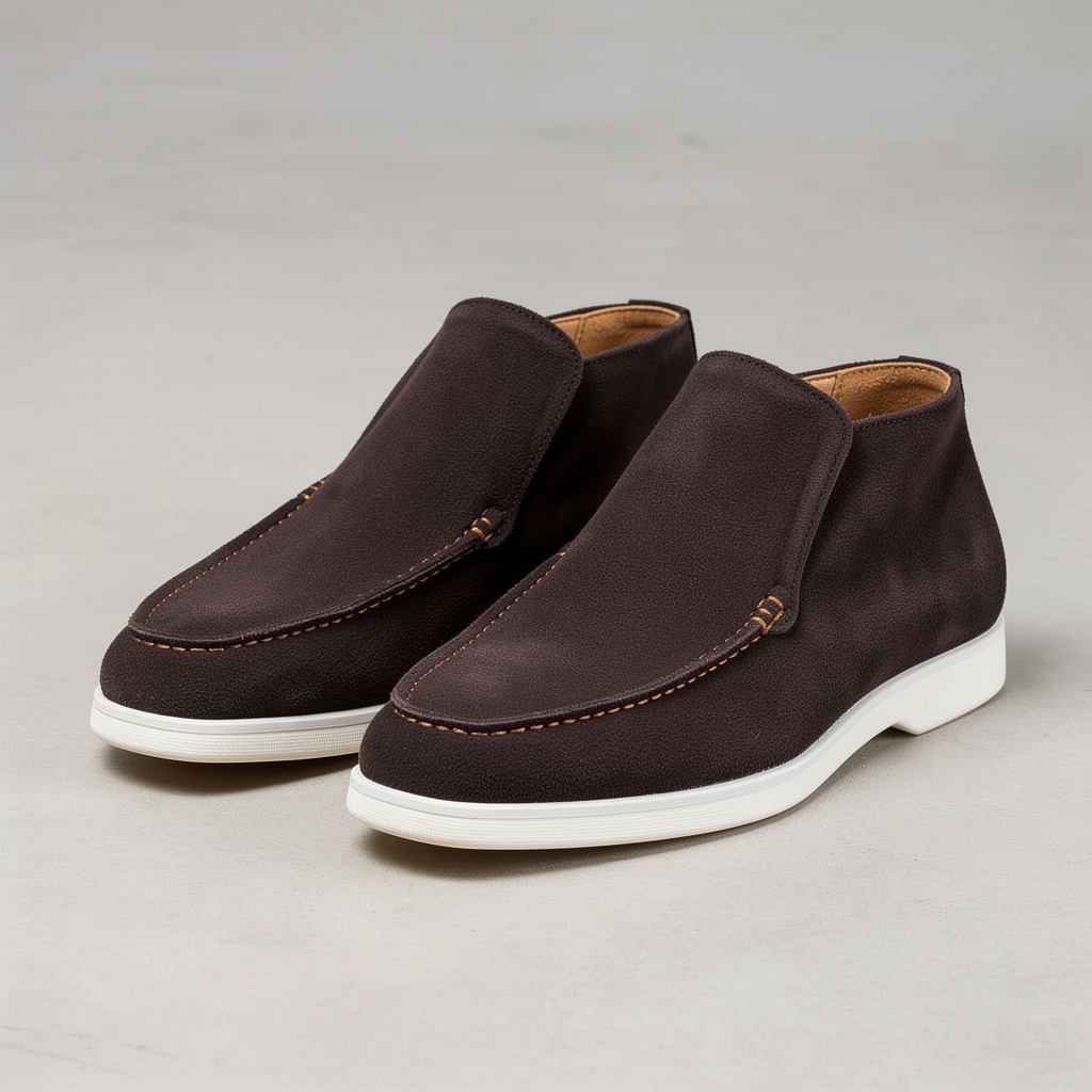 Hudson - Classic Leather Penny Loafers