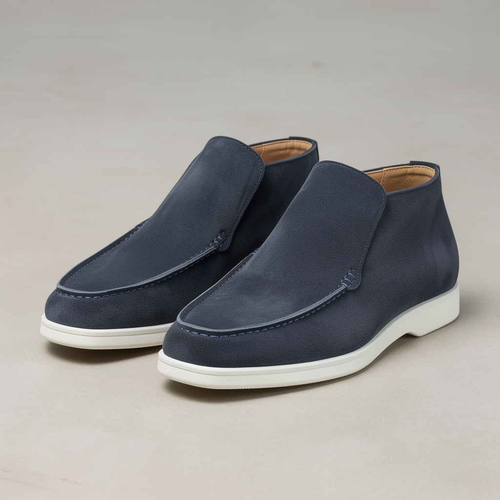 Hudson - Classic Leather Penny Loafers