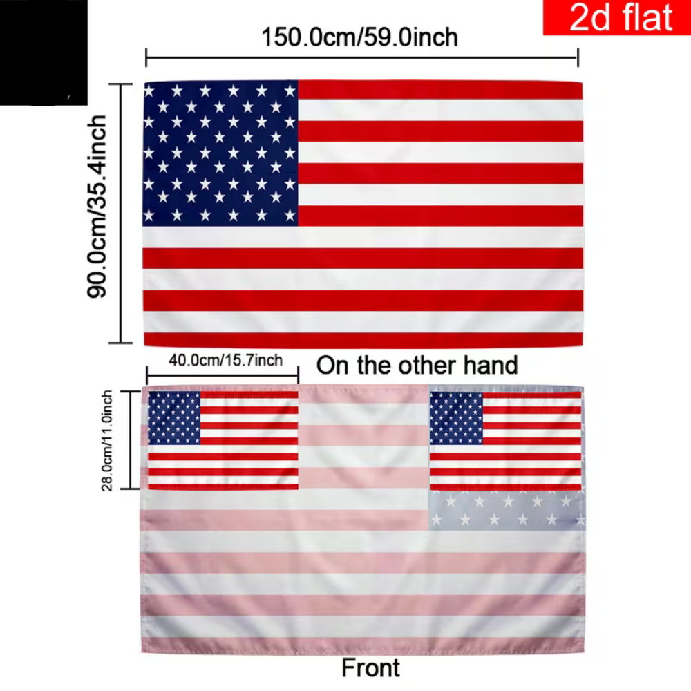 World Cup USA Flag Cape - Soccer Supporter Wearable Stadium Banner