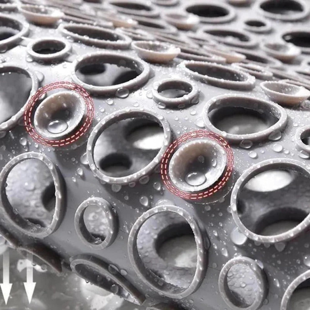 SafeGrip Eco Shower Mat - Anti-Bacterial Non-Slip Bathroom Mat