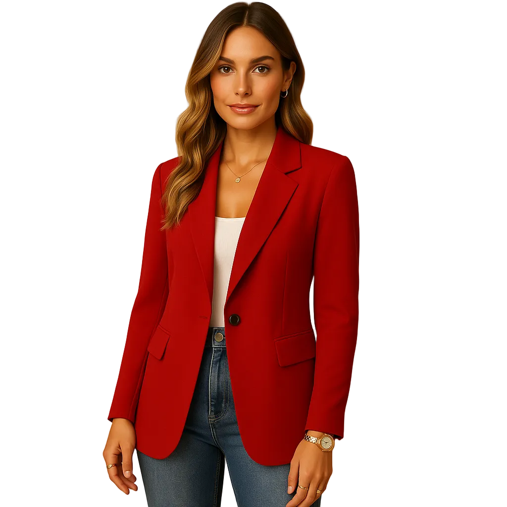 Karina Women's Single-Breasted Blazer