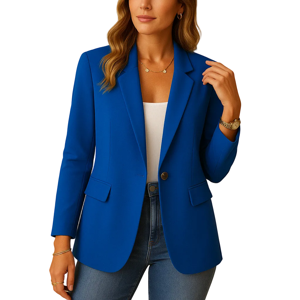 Karina Women's Single-Breasted Blazer