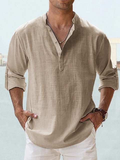 Men’s Casual Button-Up Shirt