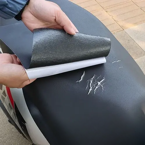 Self-Adhesive PU Leather Repair Patch - Cut-to-Fit Sheet