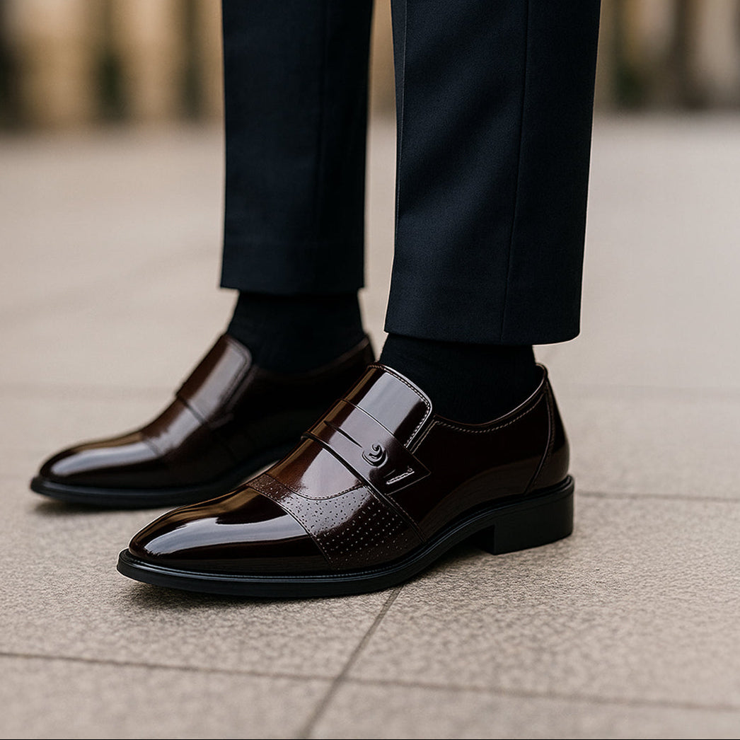 Men’s Patent Leather Loafers