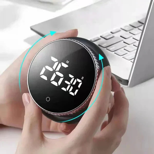 Magnetic Productivity Timer - Portable Task Countdown Focus Clock
