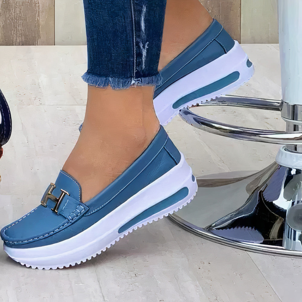Women's Comfort Loafers with Cushioned Support