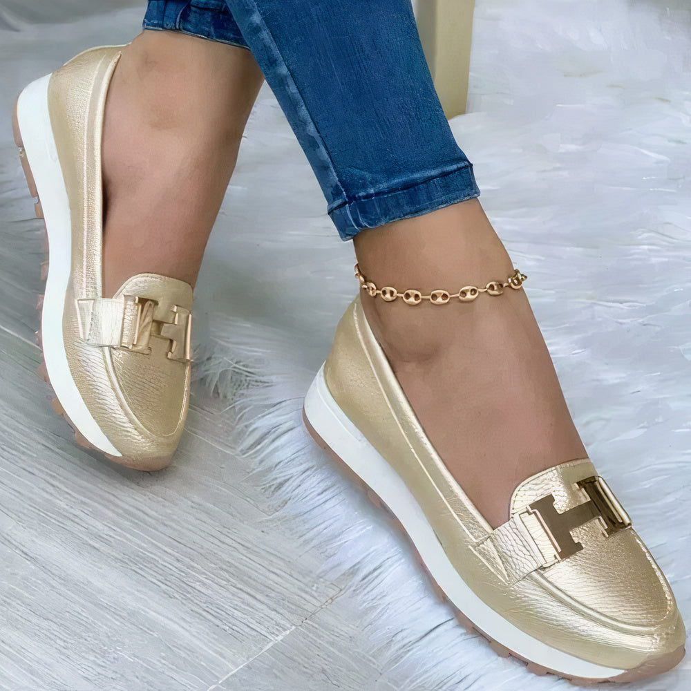 Women's Comfort Loafers with Cushioned Support
