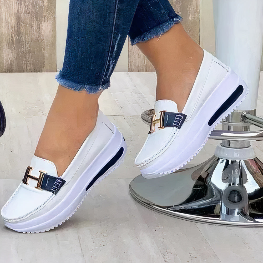 Women's Comfort Loafers with Cushioned Support