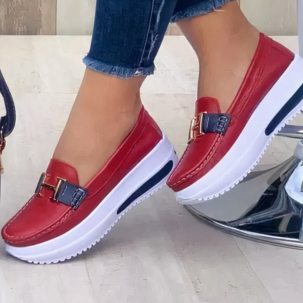 Women's Comfort Loafers with Cushioned Support