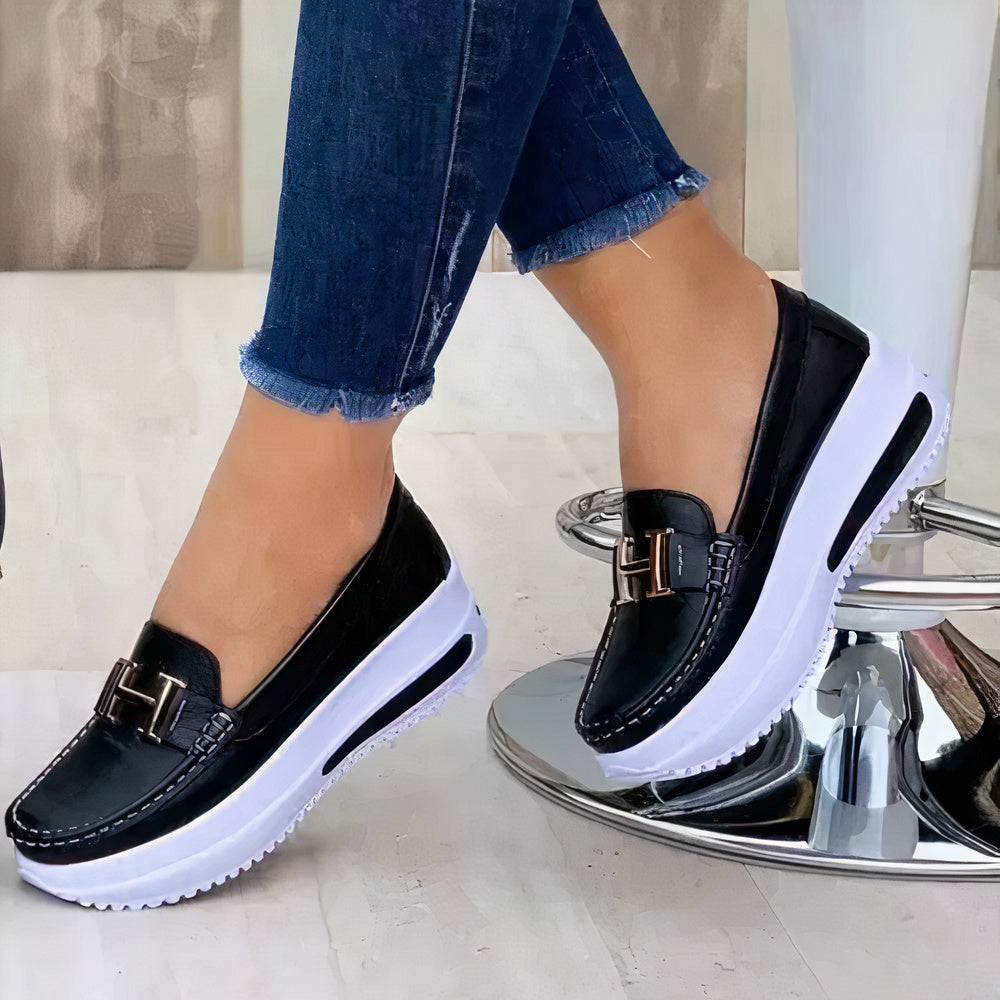 Women's Comfort Loafers with Cushioned Support