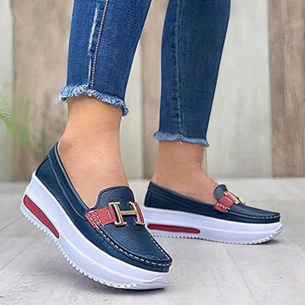 Women's Comfort Loafers with Cushioned Support