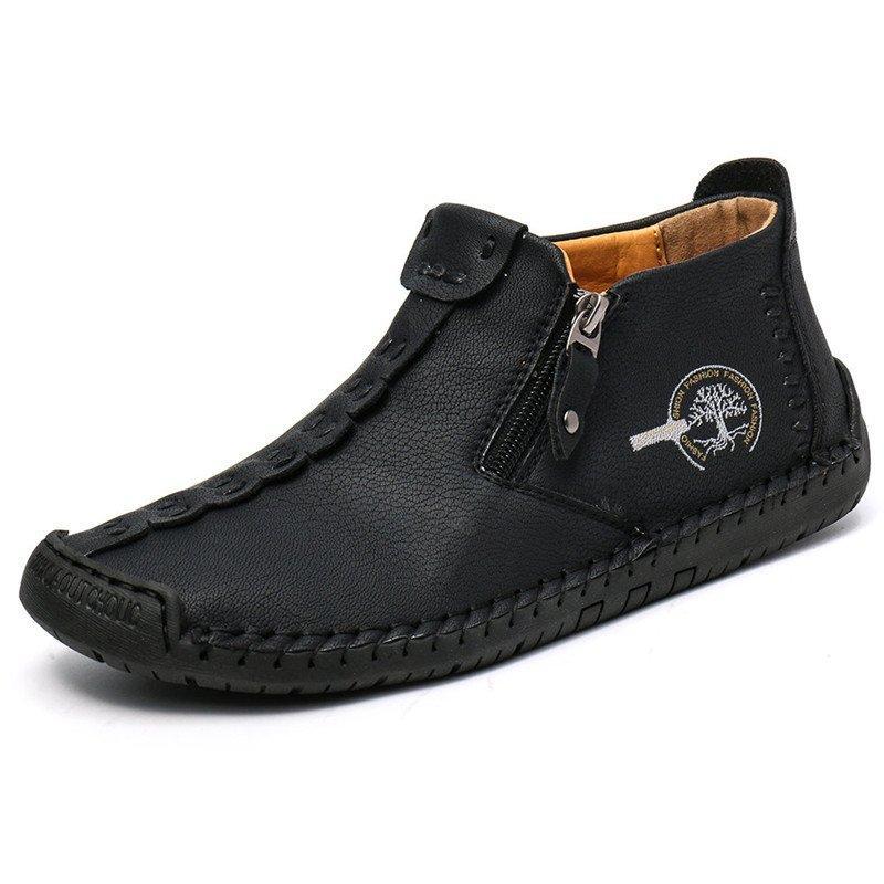 Men's Hand-Stitched Style Casual Boots