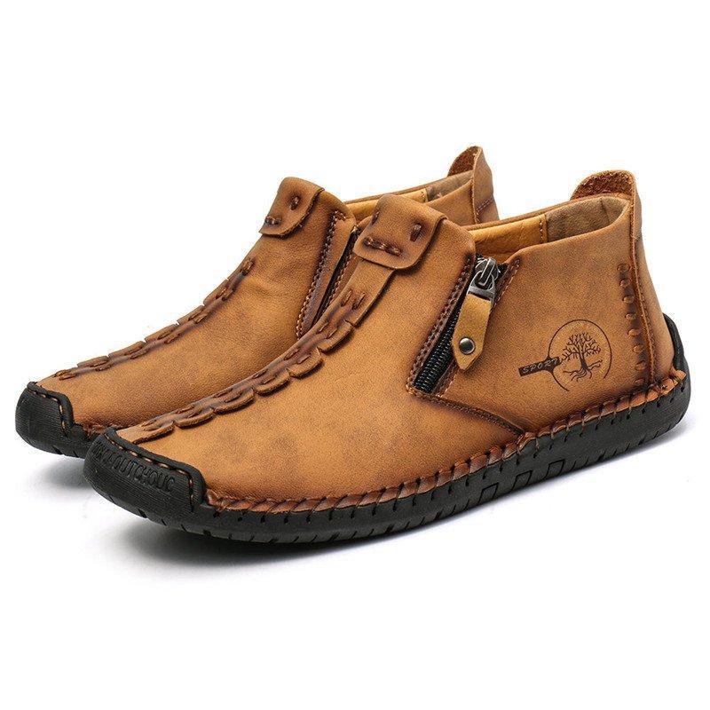 Men's Hand-Stitched Style Casual Boots